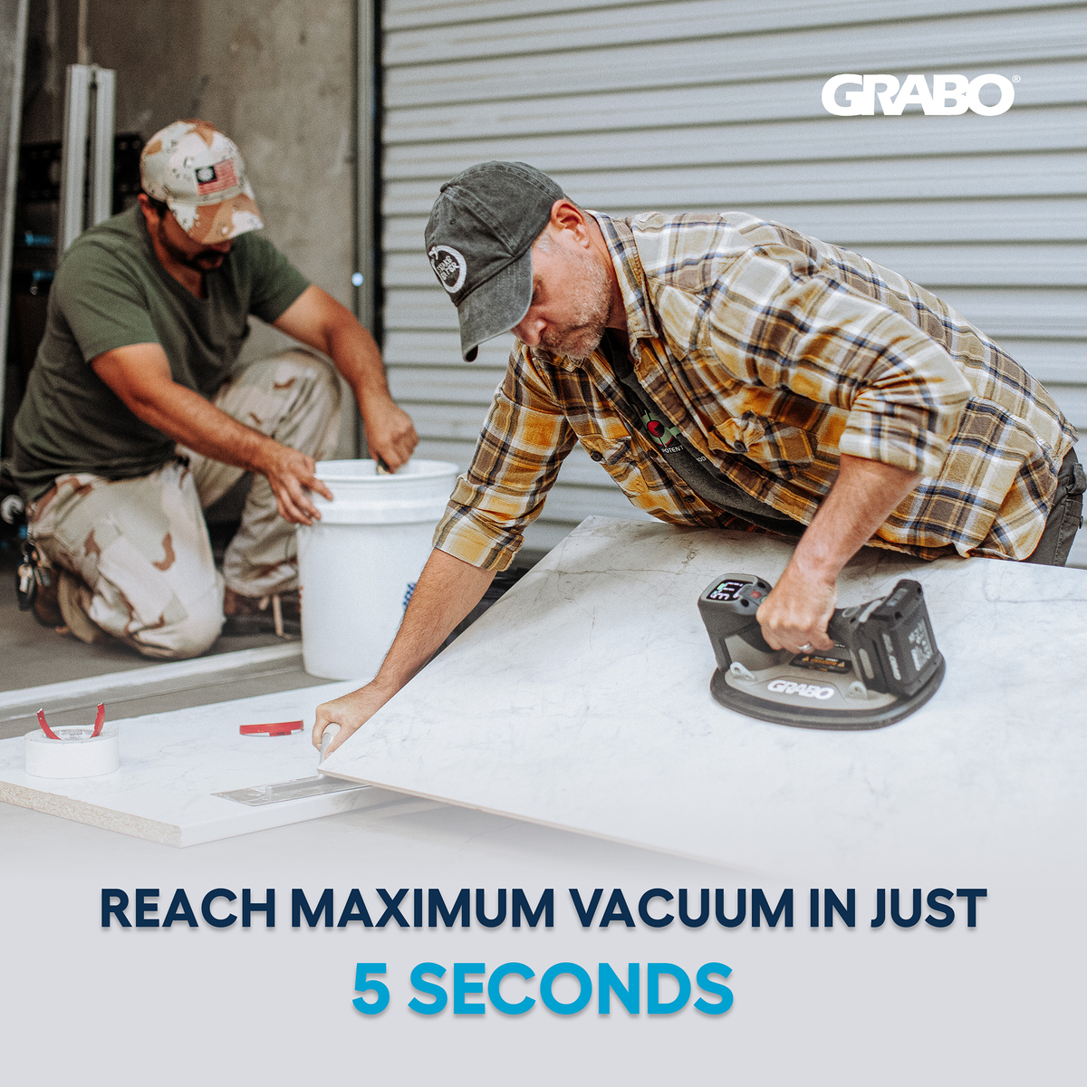 GRABO Pro Brushless Suction Gripster 375 lb, Tool Only, No Battery