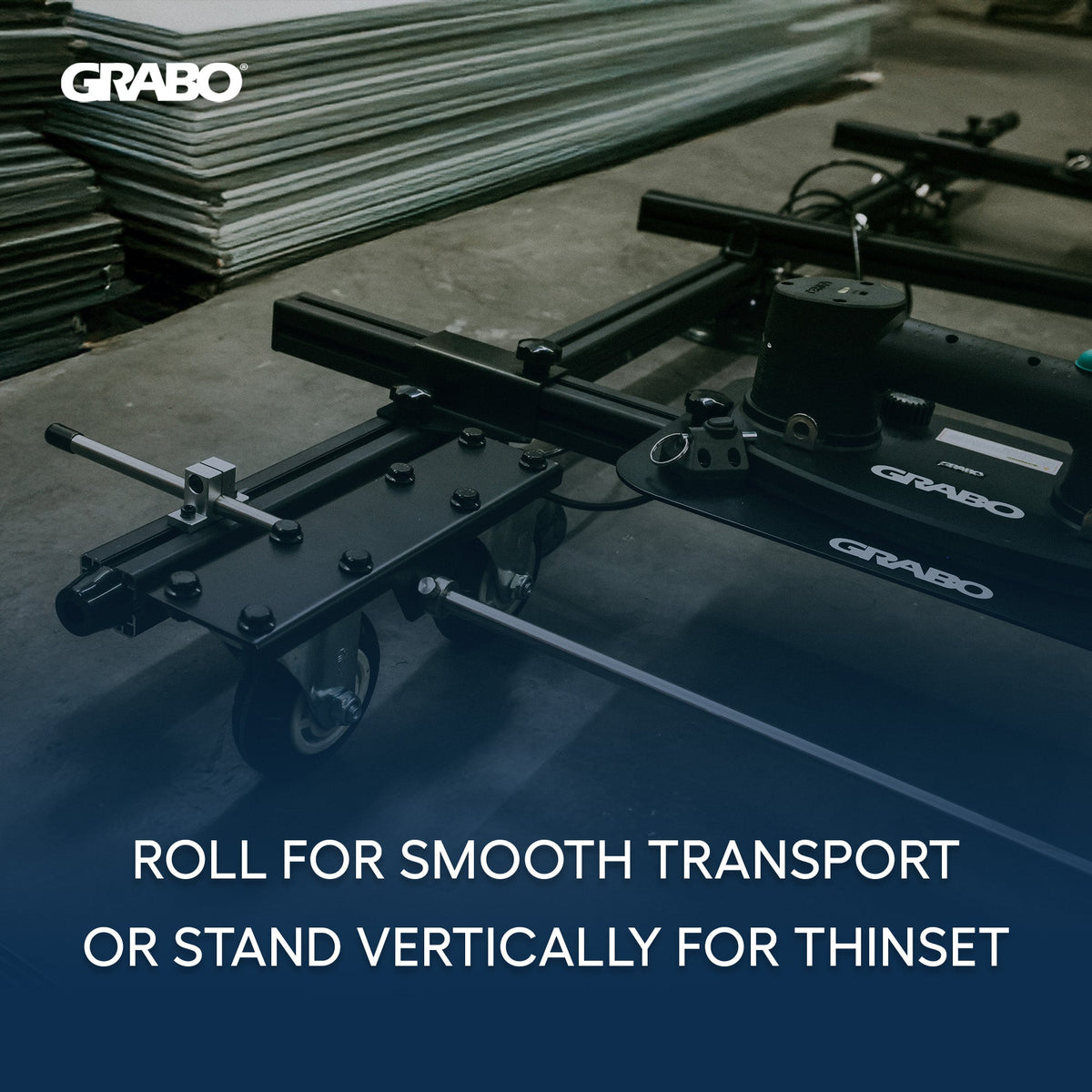 GRABO Panel Pro Kit with 2 V2 Suction Gripsters, 6 Cups, 440 lb
