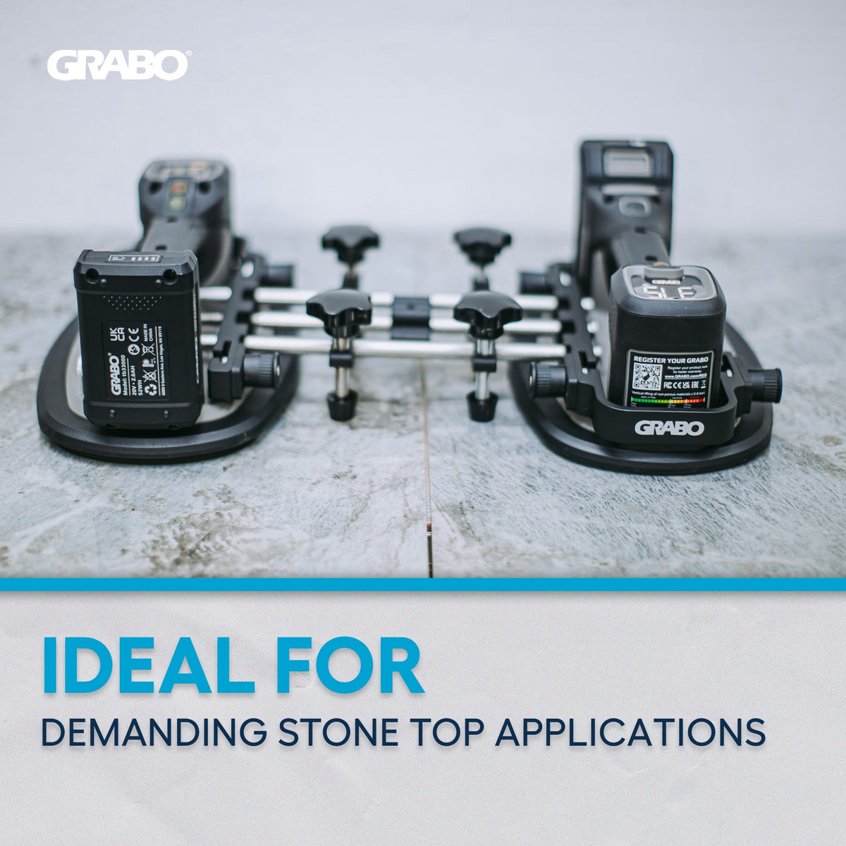 GRABO Seam Setter V2 Stainless Countertop Jig